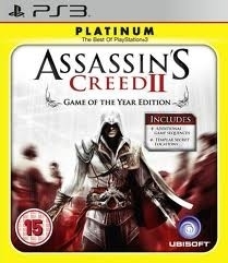 Assassins Creed II game of the year platinum zonder boekje (ps3 used game)