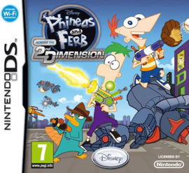 Phineas and Ferb across the 2nd Dimension zonder boekje (Nintendo DS tweedehands game)