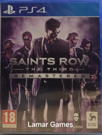Saints Row the Third Remastered (ps4 tweedehands game)