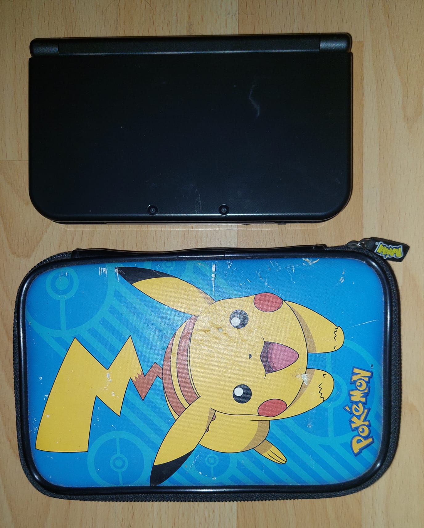 New 3DS XL Antraciet (donkergrijs) (Nintendo 3ds tweedehands)
