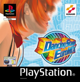 Dancing Stage Euromix beschadigd doosje(PS1 tweedehands game)