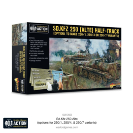 SD.KFZ 250 (ALTE) HALF-TRACK 1-4-7 (bolt action nieuw)