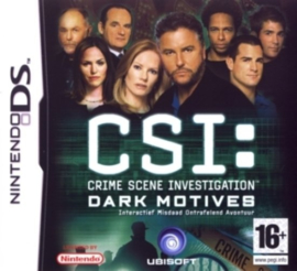CSI Crime Scene Investigation 2: Dark Motives (Nintendo DS nieuw)