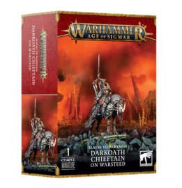 Slaves to Darkness Darkoath chieftain on warsteed (Warhammer Age of Sigmar Nieuw)