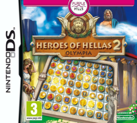 Heroes of Hellas 2 Olympia zonder boekje (Nintendo DS used game)