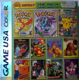 Game USA 16 in 1  (Gameboy Advance Color tweedehands game)