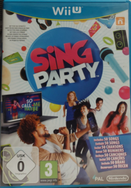 Sing party game only (Nintendo Wii U used game)