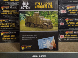 Type 91 S0-M0 Armoured Car (Bolt action nieuw)