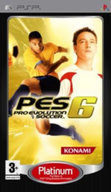 Pro Evolution Soccer 6 PES 6 platinum zonder boekje (psp used game)