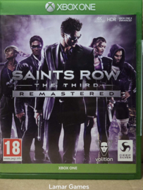 Saints Row the Third Remastered (Xbox one tweedehands game)