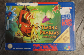 Disney's Pumbaa's jungle games (SNES tweedehands game)