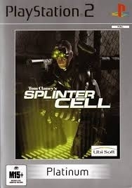 Tom Clancy's Splinter Cell platinum (ps2 used game)