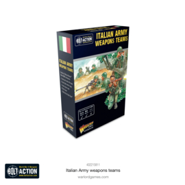 Italian Army weapons teams (Bolt action nieuw)