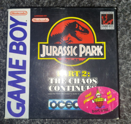 Jurassic Park 2 The Chaos Continues (Gameboy tweedehands game)