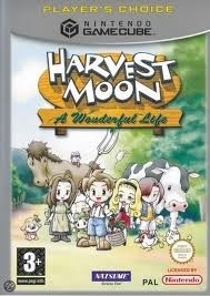 Harvest Moon A wonderful Life Player`s Choice (Gamecube used game)