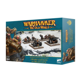 Dwarfen Mountain Holds Dwarf Cannon Organ Gun (warhammer nieuw)