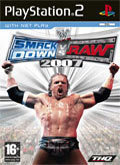 Smackdown vs Raw 2007 zonder boekje  (PS2 tweedehands game)