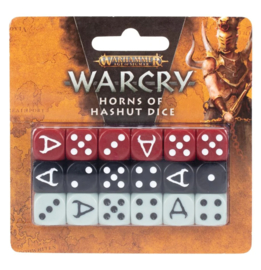 Warhammer Warcry horns of hashut dice (warhammer nieuw)