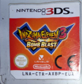 Inazuma Eleven 3 Bomb Blast losse cartridge (Nintendo 3DS tweedehans game)