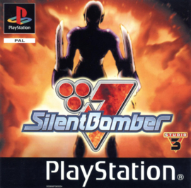 Silent Bomber zonder boekje (PS1  tweedehands game)
