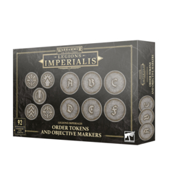 Legions Imperialis Order tokens and objectives markers (Warhammer nieuw)
