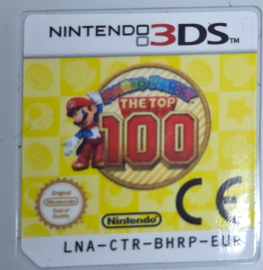 Mario Party the top 100 losse cartridge (Nintendo 3DS tweedehands game)