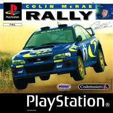 Colin McRae Rally beschadigd hoesje (PS1 tweedehands game)