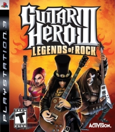 Guitar Hero III Legends of Rock (ps3 used game)