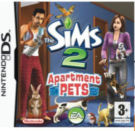 The Sims 2 Apartment Pets zonder boekje (Nintendo DS used game)