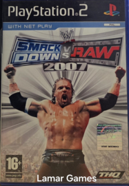 Smackdown vs Raw 2007 (PS2 tweedehands game)