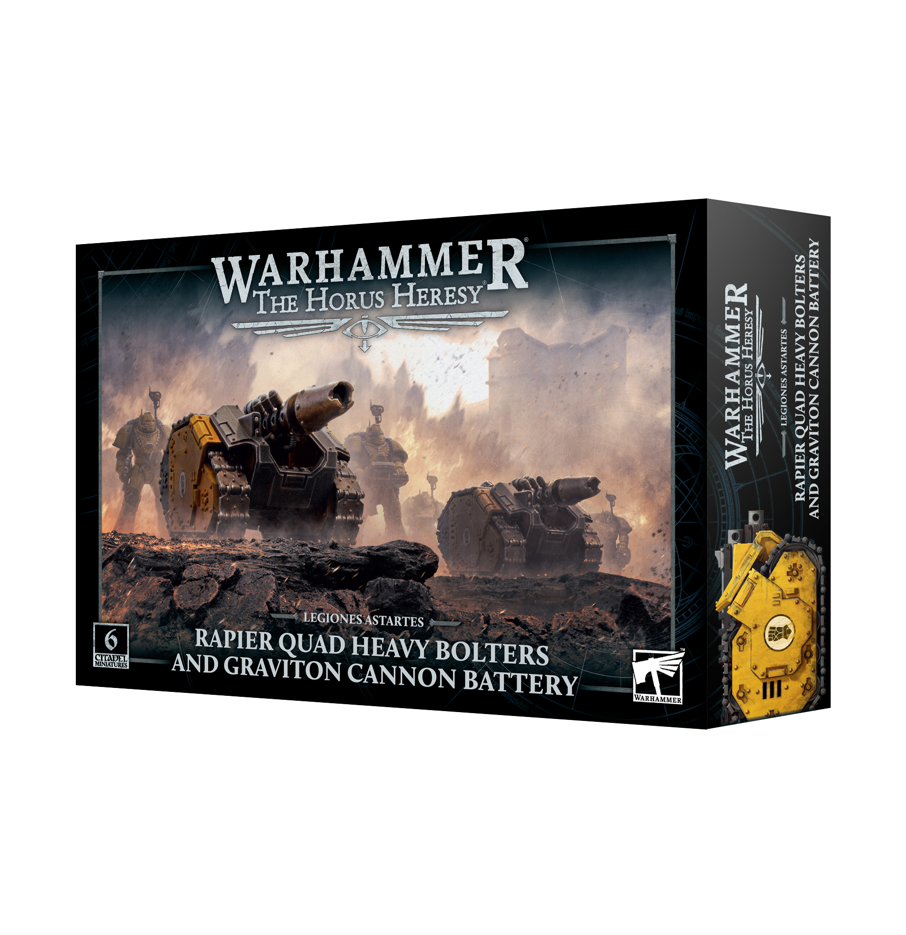 Legiones Astartes Rapier Quad Heavy Bolters (Warhammer nieuw)