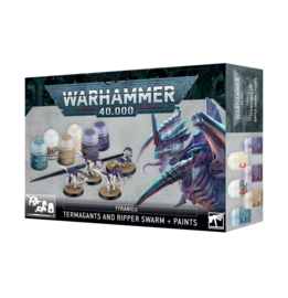 Termagants and Ripper Swarm plus paints (Warhammer Nieuw)