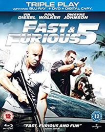 Fast & Furious 5 Blu-ray + DVD (Blu-ray tweedehands film)