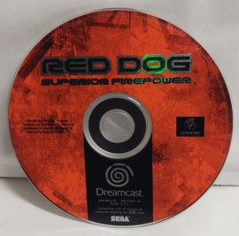 Red dog losse disc (Sega Dreamcast tweedehands game)