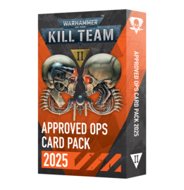 Kill Team approved card pack 2025 (Warhammer nieuw)