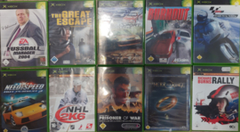 10 Duitse xbox spelletjes (xbox tweedehands game)