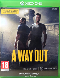 A way out (xbox one tweedehands game)