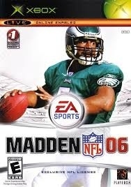 Madden NFL 06 (xbox used game)