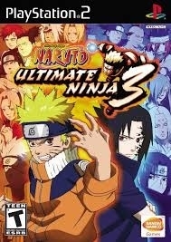 Naruto Ultimate Ninja 3 zonder boekje (ps2 used game)