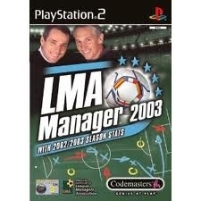 LMA Manager 2003 (ps2 used game)