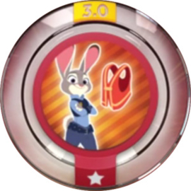 Disney Infinity 3.0 Power Discs Meter Maid Judy  (Disney infinity tweedehands)