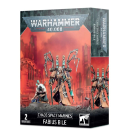 Warhammer 40.000 Chaos Space Marines Fabius Bile (Warhammer Nieuw)