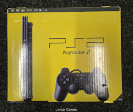 Complete ps2 met 2 controllers indoos  (ps2 tweedehands)
