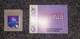 Tetris met boekje maar zonder doosje (Gameboy tweedehands game)