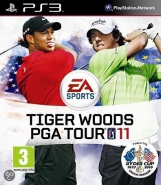 Tiger Woods PGA Tour 11 beschadigde cover (ps3 tweedehands game)