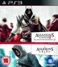 Assassin's Creed I + II double pack (ps3 used game)