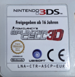 Tom Clancy's Splinter Cell 3D losse cartridge (Nintendo 3DS used game)