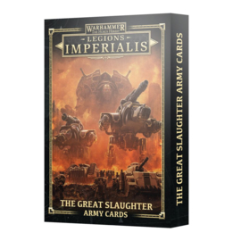 Legions Imperialis the great slaughter army cards (Warhammer nieuw)