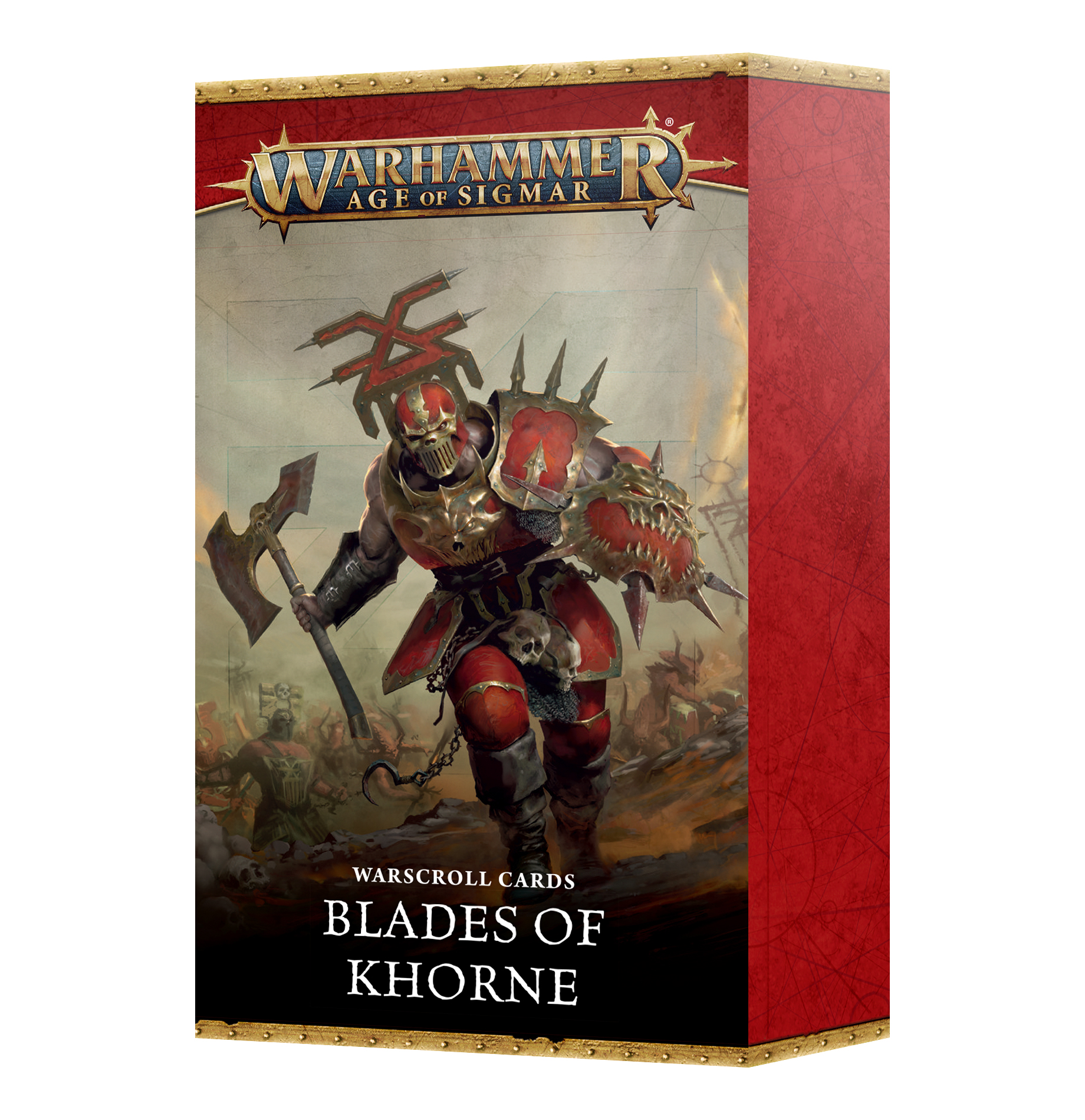 Blades of Khorne warscroll cards 2025 (Warhammer nieuw)