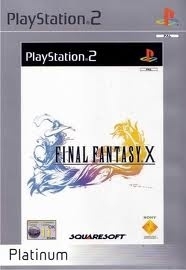 Final Fantasy X platinum (ps2 used game)